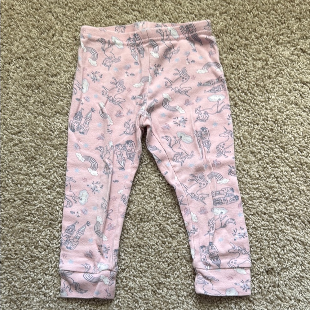 Cynthia Rowley Pink and Blue Pajama Bottoms